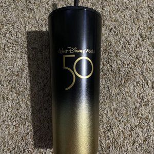 Walt Disney World 50th Anniversary Starbucks Stainless Steel Tumbler